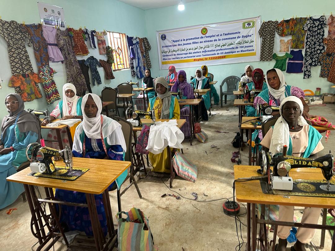 Rapport de Formation de 20 Jeunes Filles sur la Couture